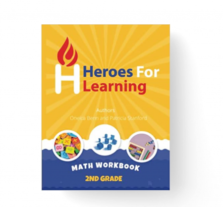 Heroes For Learning Math Work book 2nd Grade Paperback